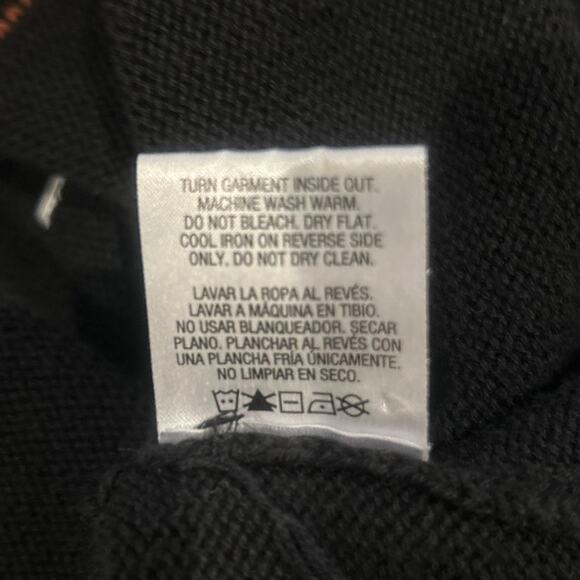 LAURA SCOTT UGLY CHRISTMAS Sweater Cotton Pom Nose Rudolph Sequin Snowflakes L - Picture 5 of 7